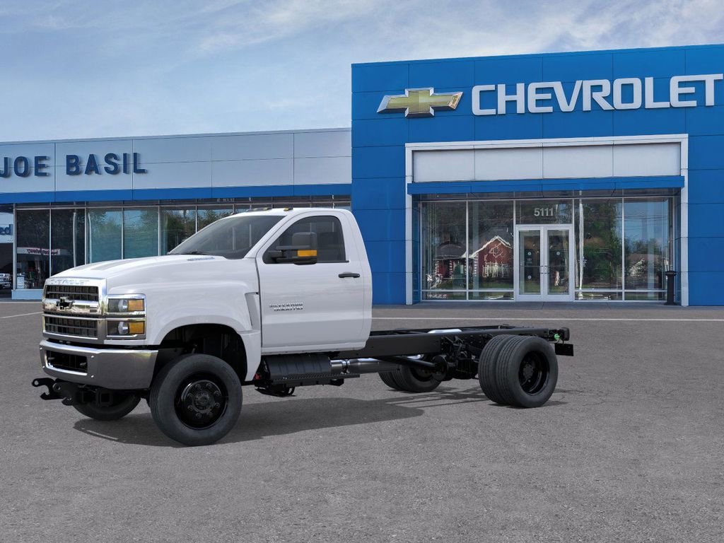 New 2025 Summit White Chevrolet Work Truck image 2
