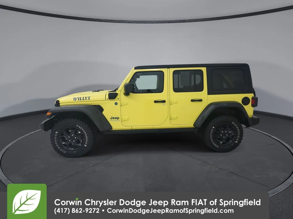 Certified Used 2023 Yellow Jeep Base 4xe image 5