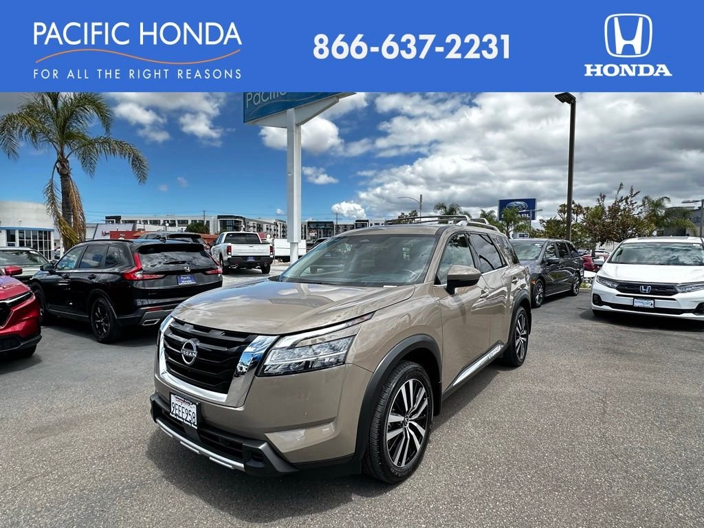 Used 2023 Beige Nissan Platinum image 2