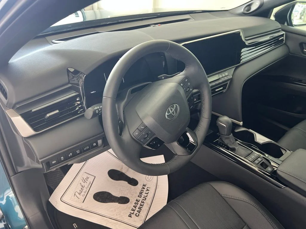 Certified Used 2025 Midnight Black Metallic Toyota XSE image 12