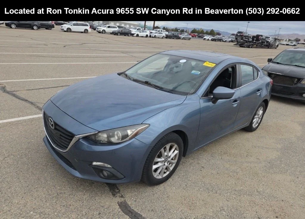 Used 2016 Blue Reflex Mica Mazda i Touring image 3