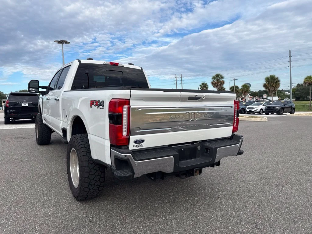 Used 2024 White Ford King Ranch image 3