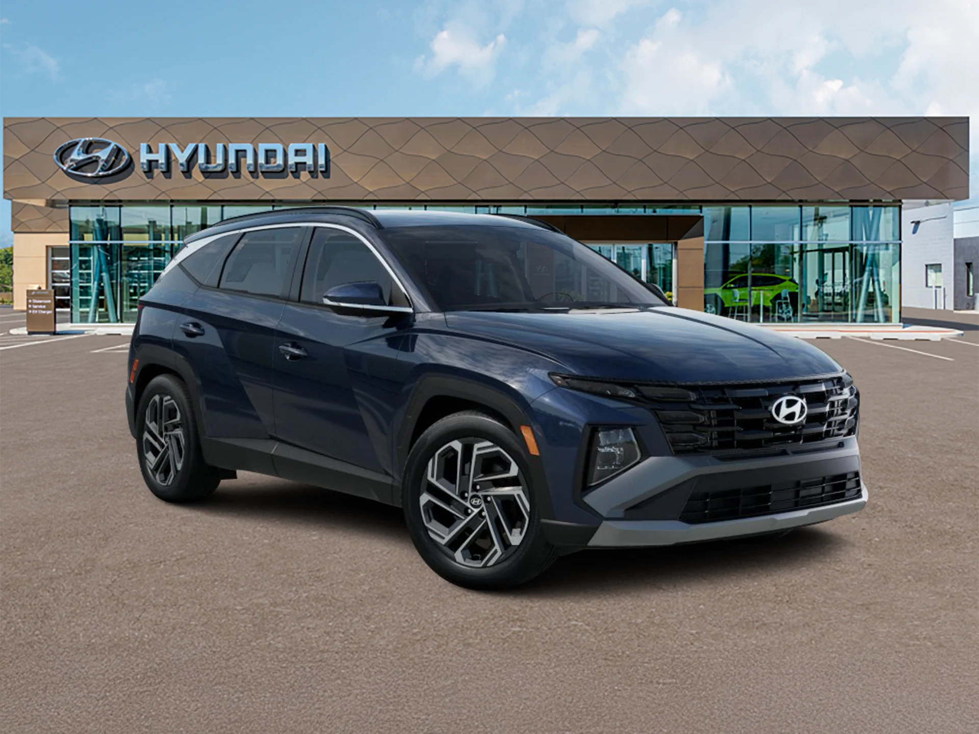 New 2026 Blue Hyundai SEL Plus image 7