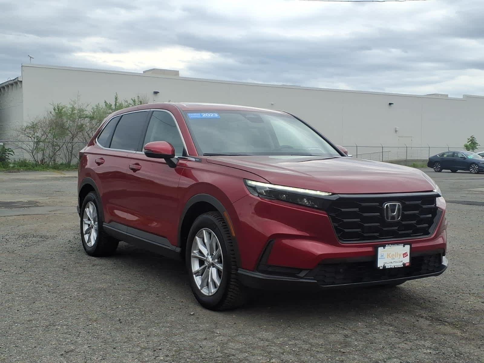 Certified Used 2023 Radiant Red Metallic Honda EX-L image 3