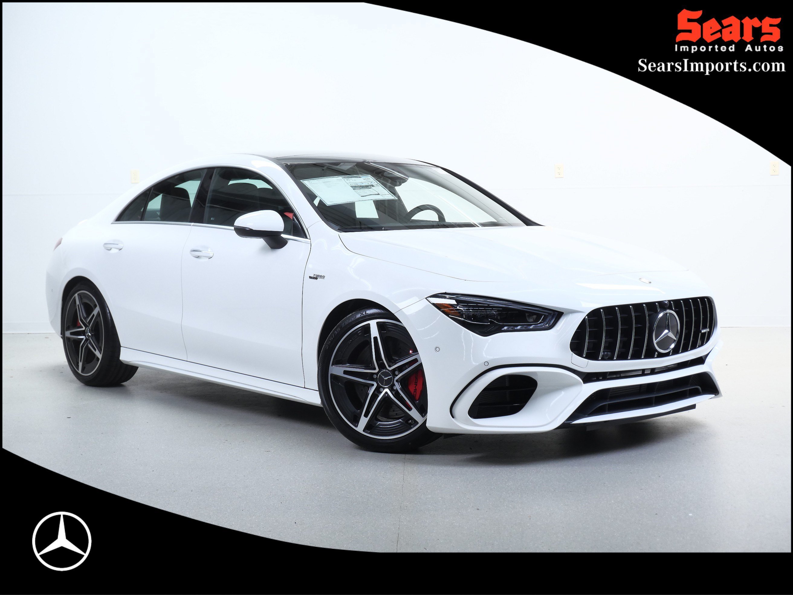 New 2026 Polar White Mercedes-Benz AMG® CLA 45 4MATIC® Coupe image 1