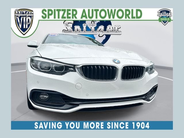 White 2018 BMW 4 Series Convertible Rear-Wheel Drive 