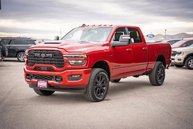 New 2026 Molten Red Pearl-Coat Exterior Paint RAM Laramie image 12