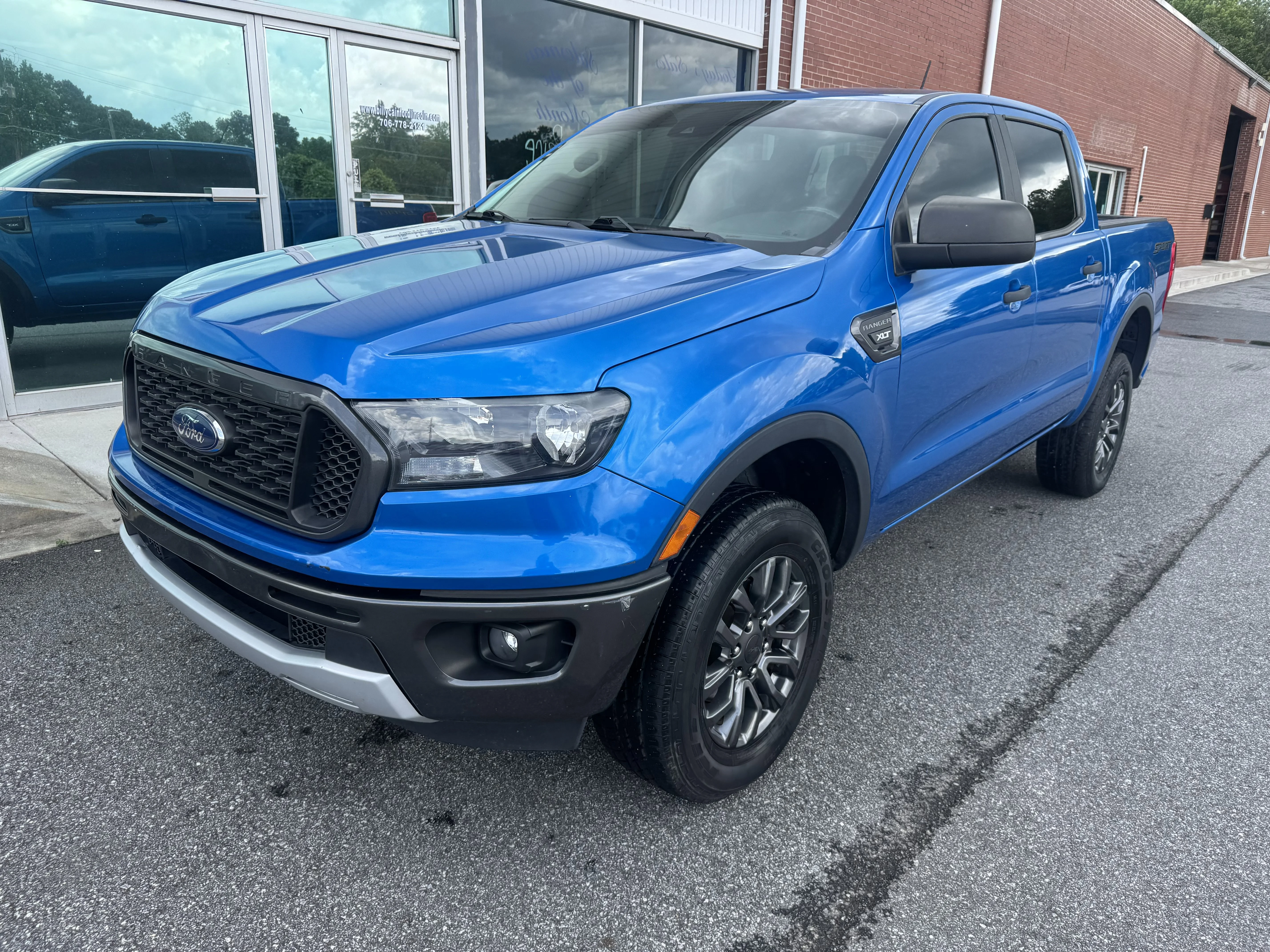 Used 2021 Velocity Blue Metallic Ford XLT image 5