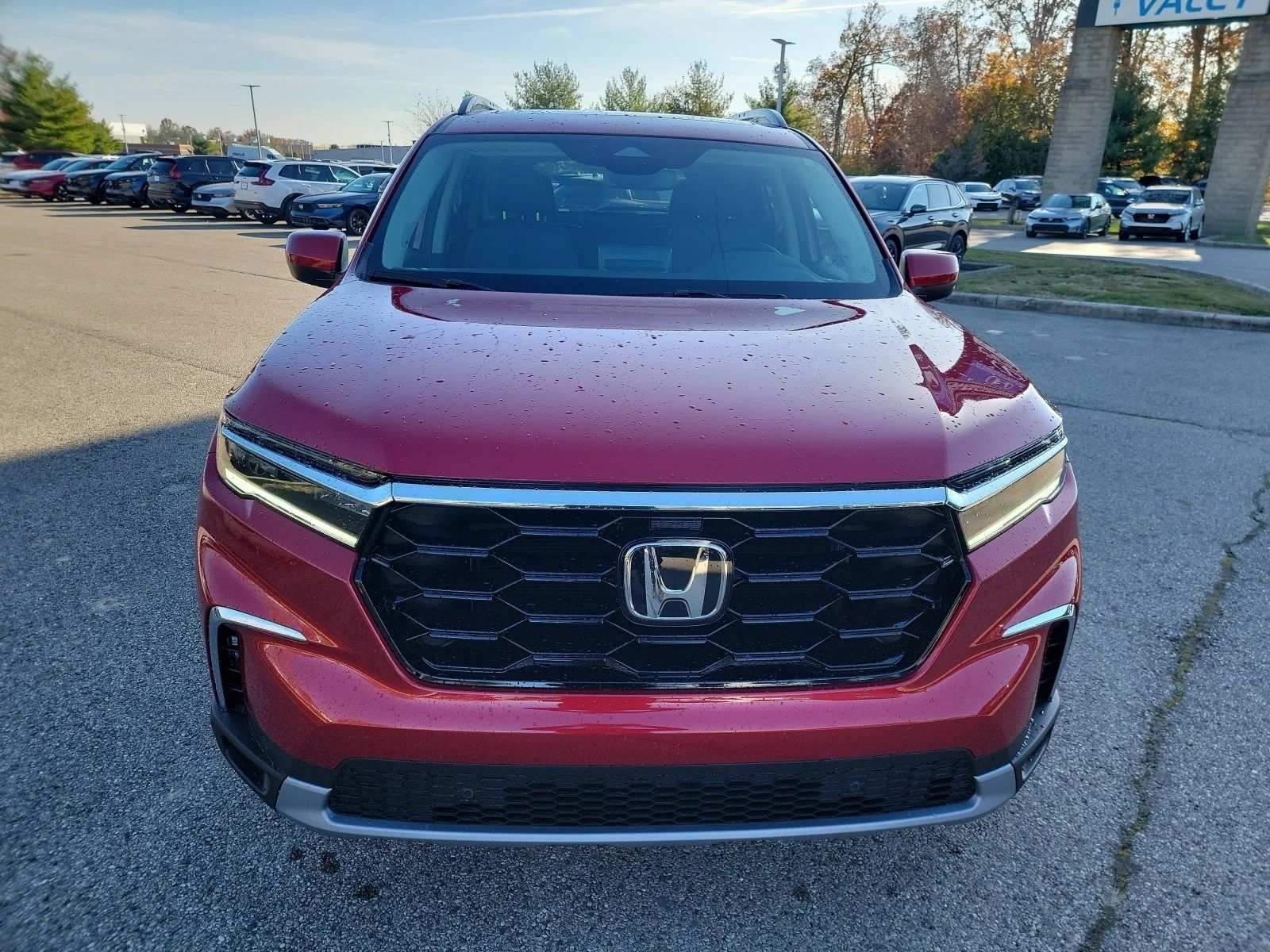 Certified Used 2025 Radiant Red Metallic II Honda Touring+ image 2