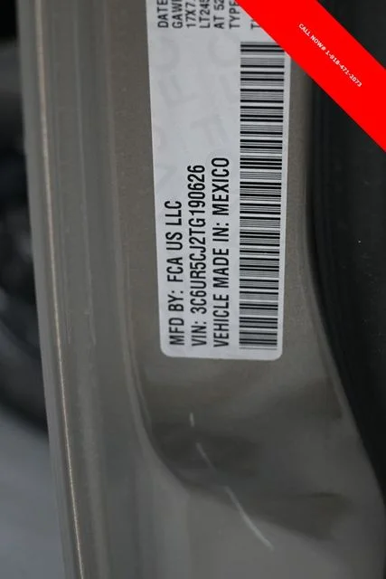 New 2026 Ceramic Gray Clear-Coat Exterior Paint RAM Tradesman image 31