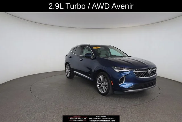 Used 2023 Blue Buick Avenir image 28