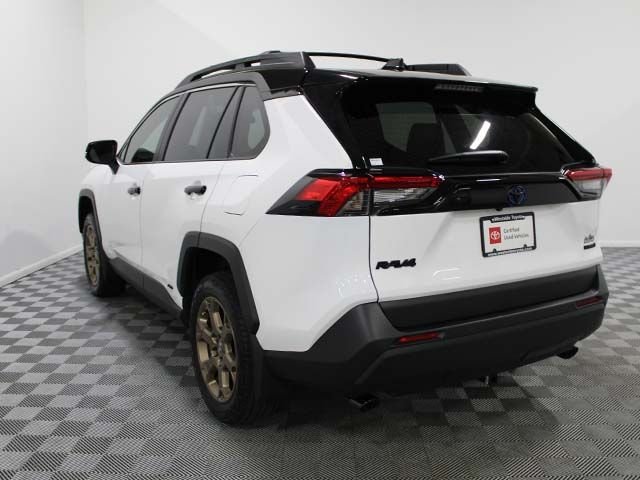 Used 2024 Wind Chill Pearl/Midnight Black Metallic Toyota Woodland Edition image 4