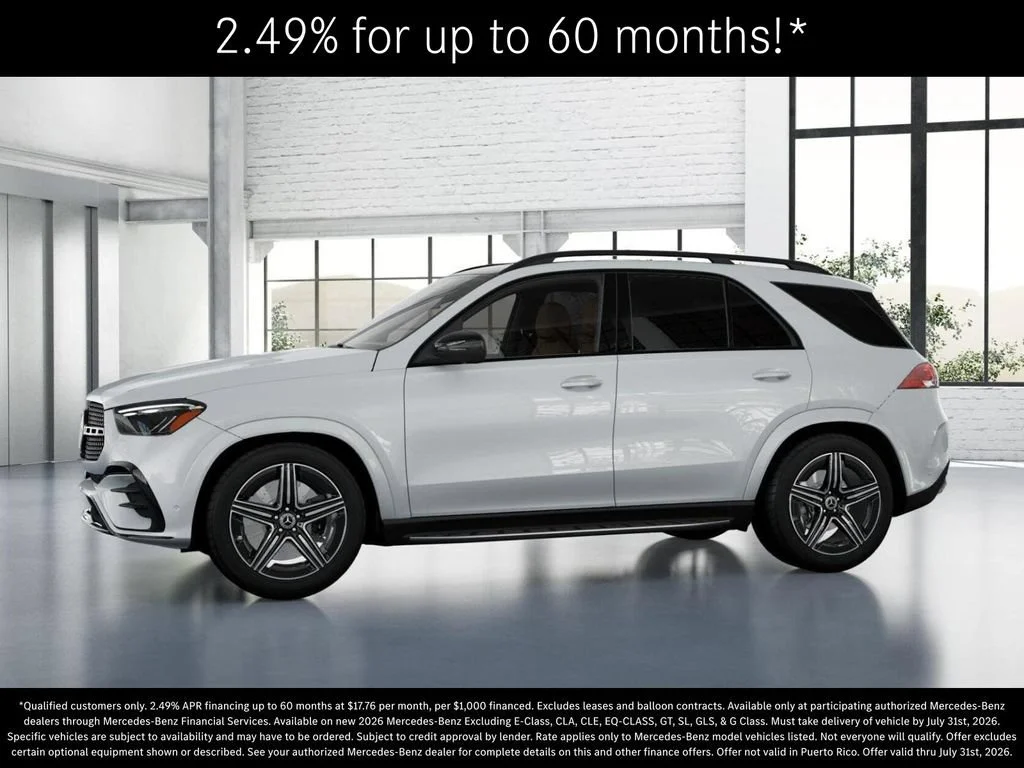 New 2026 MANUFAKTUR Moonlight White Metallic Mercedes-Benz GLE 450 image 36