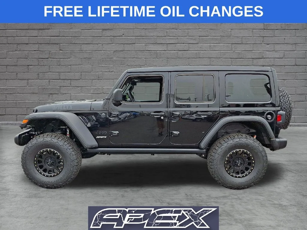 New 2025 Black Clear-Coat Exterior Paint Jeep Willys image 5