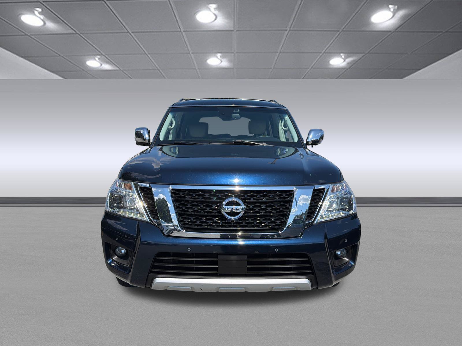 Used 2017 Hermosa Blue Nissan Platinum image 2