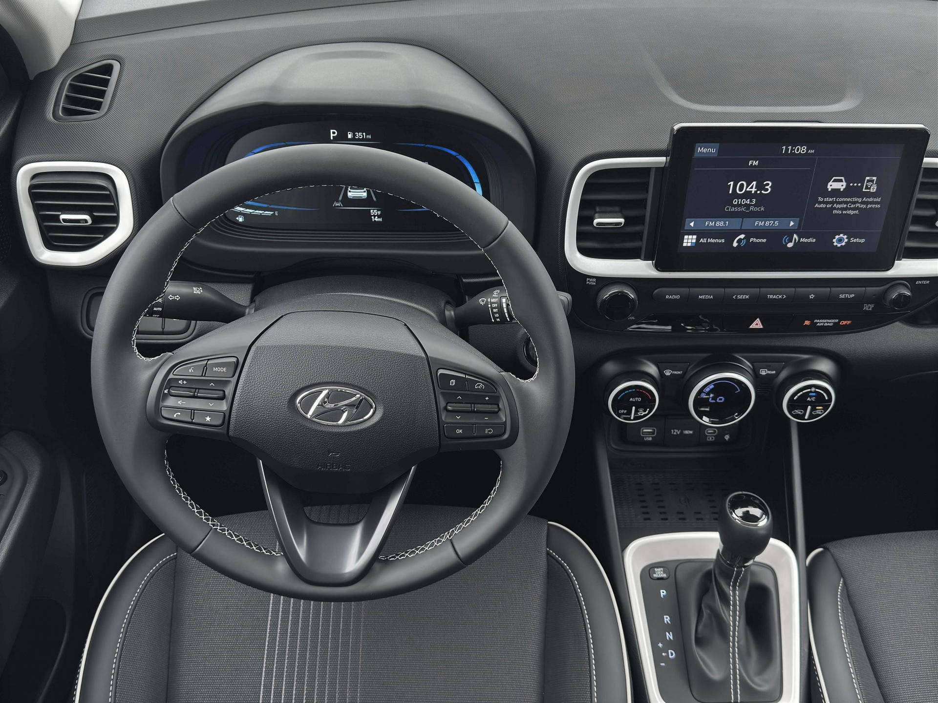 New 2026 White Hyundai SEL w/Two-Tone Roof image 17