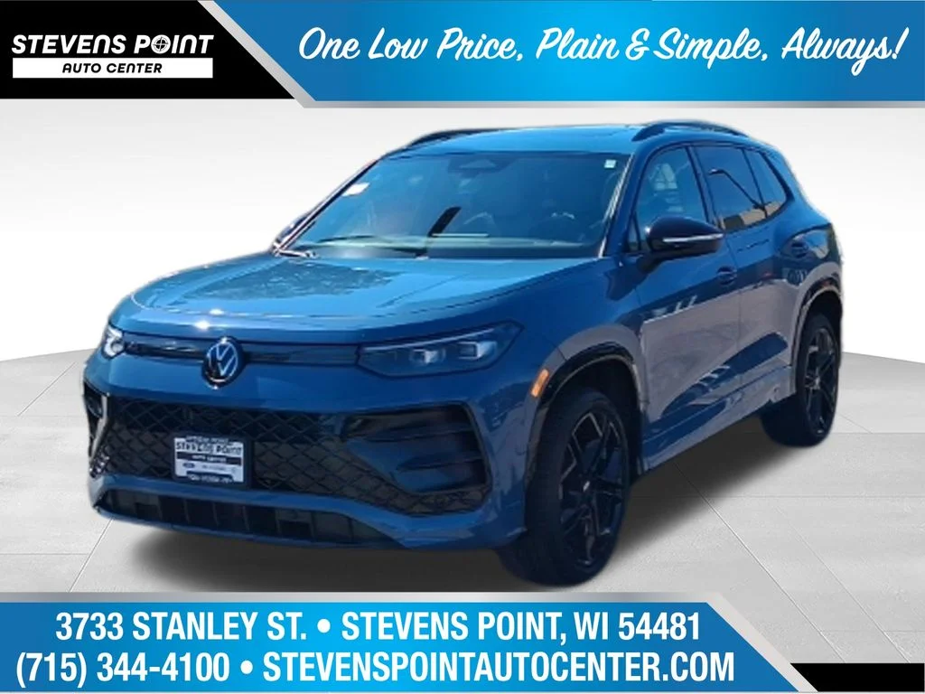 Used 2025 Monterey Blue Pearl Volkswagen 2.0T SE R-Line Black image 1