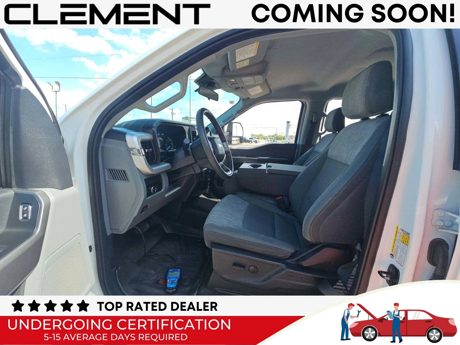 Used 2025 Oxford White Ford XLT image 5
