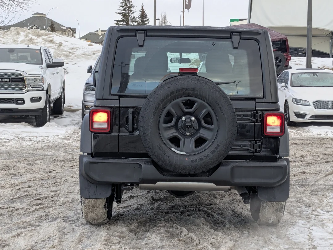 New 2026 Black Jeep Sport - - 4x4 - Black Freedom Top - Customer Preferred Pkg 22B - 8-Speed Auto & More! image 7