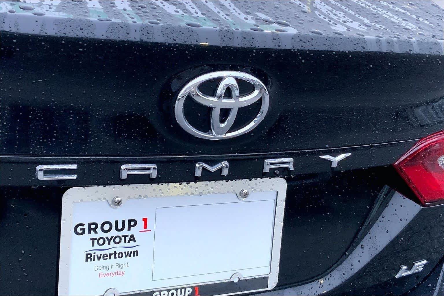 Used 2024 Midnight Black Metallic Toyota LE image 30