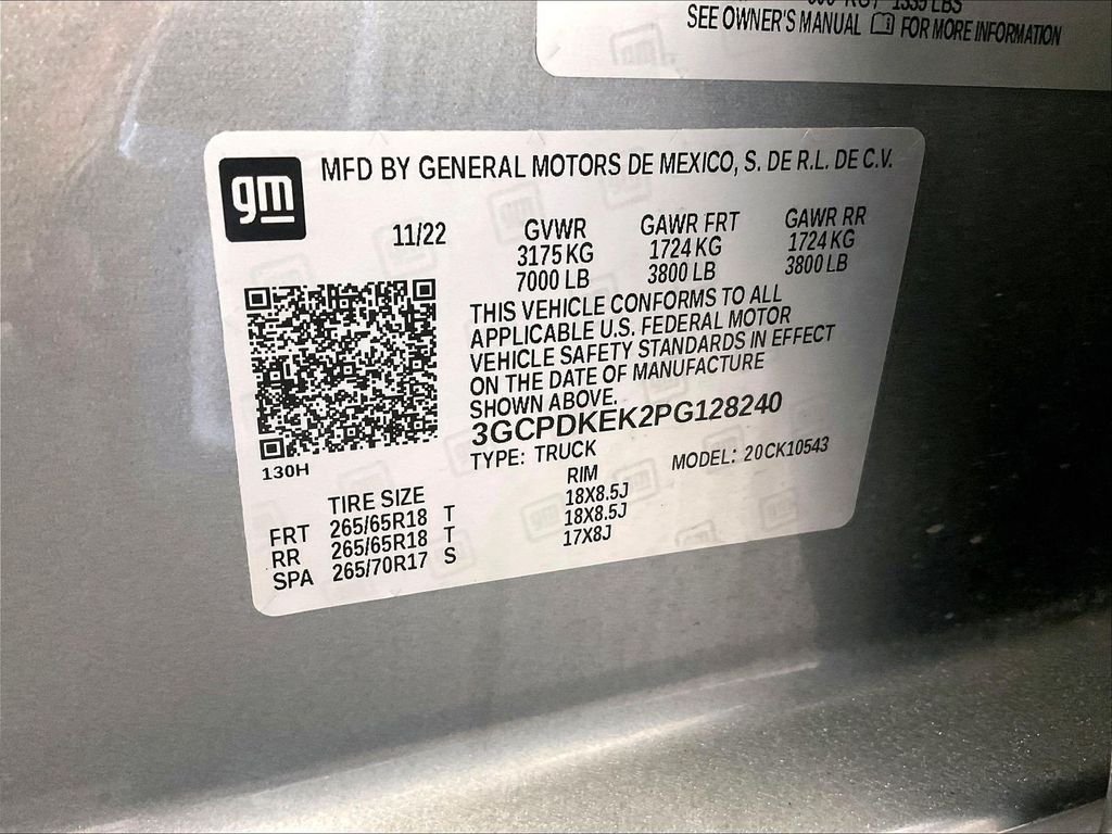 Used 2023 Gray Chevrolet LT image 36