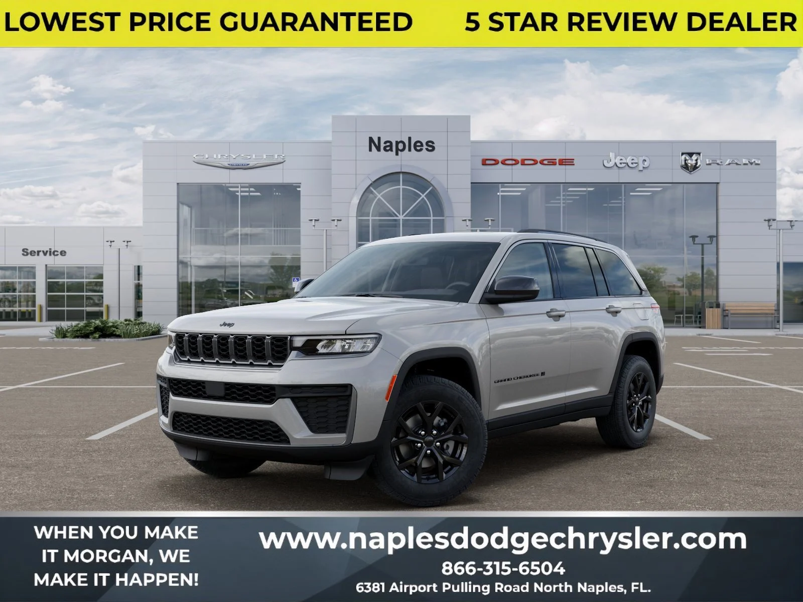 New 2026 Silver Zynith Exterior Paint Jeep Laredo Altitude image 1