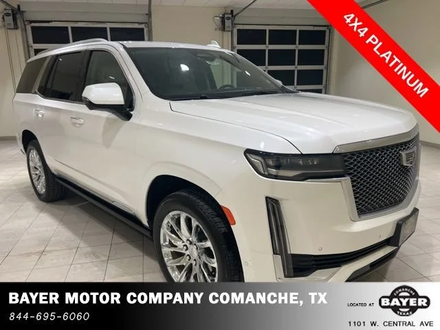 Used 2023 Crystal White Tricoat Cadillac Premium Luxury Platinum image 7