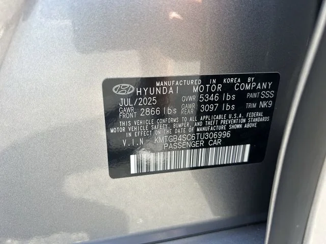 Used 2026 Silver Genesis 2.5T Advanced image 38