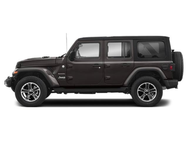 Used 2022 Granite Crystal Metallic Clearcoat Jeep Unlimited Sahara image 3