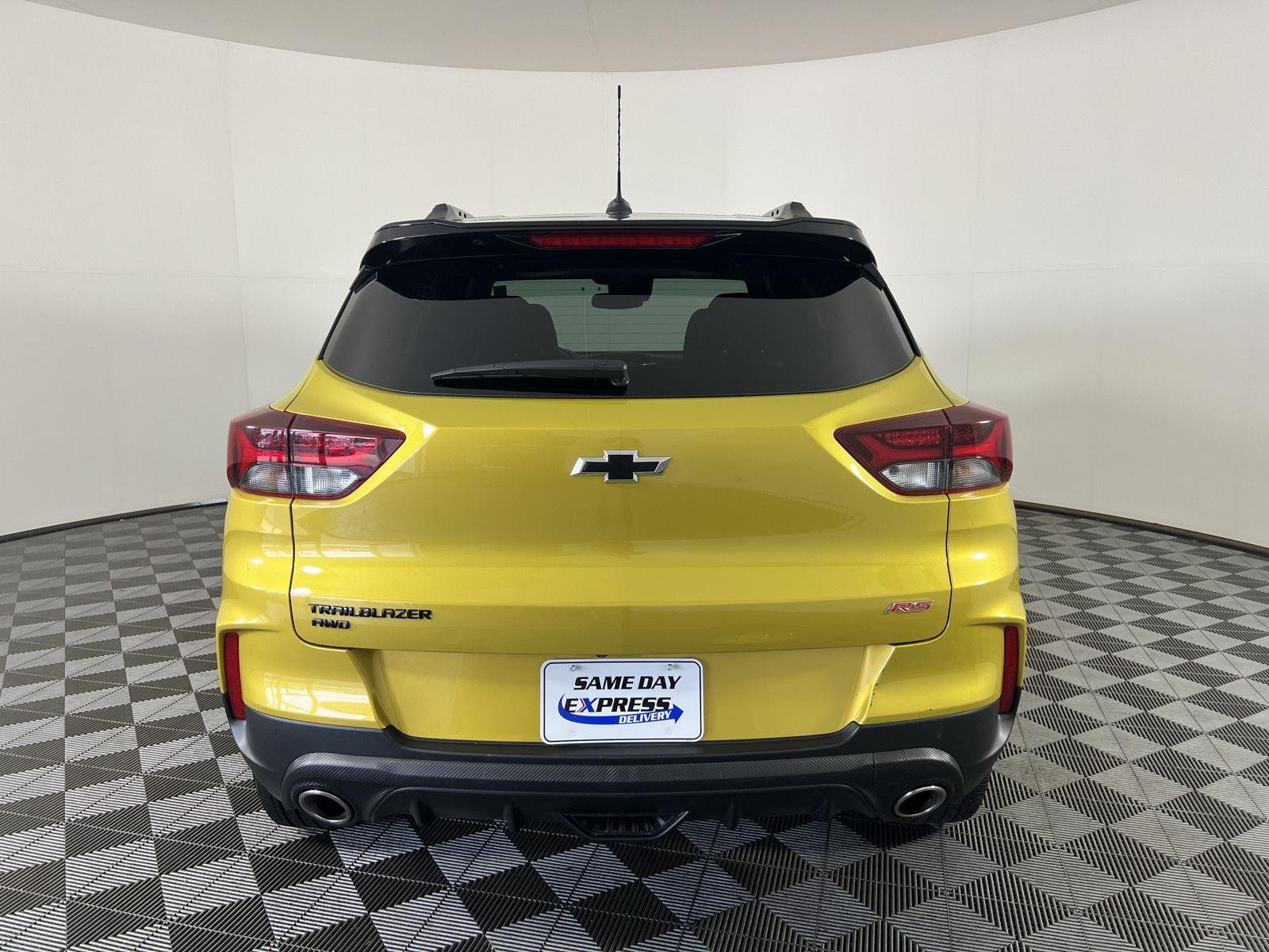 Used 2023 Yellow Metallic Chevrolet RS image 24