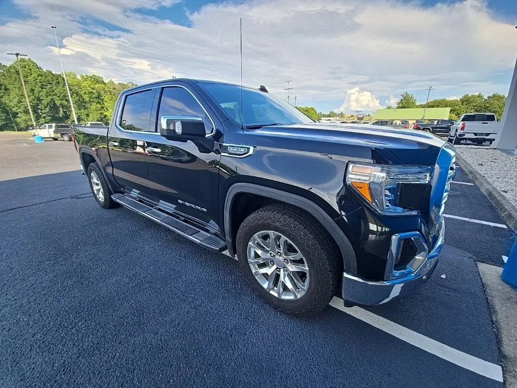 Used 2021 ONYX BLACK GMC SLT image 9