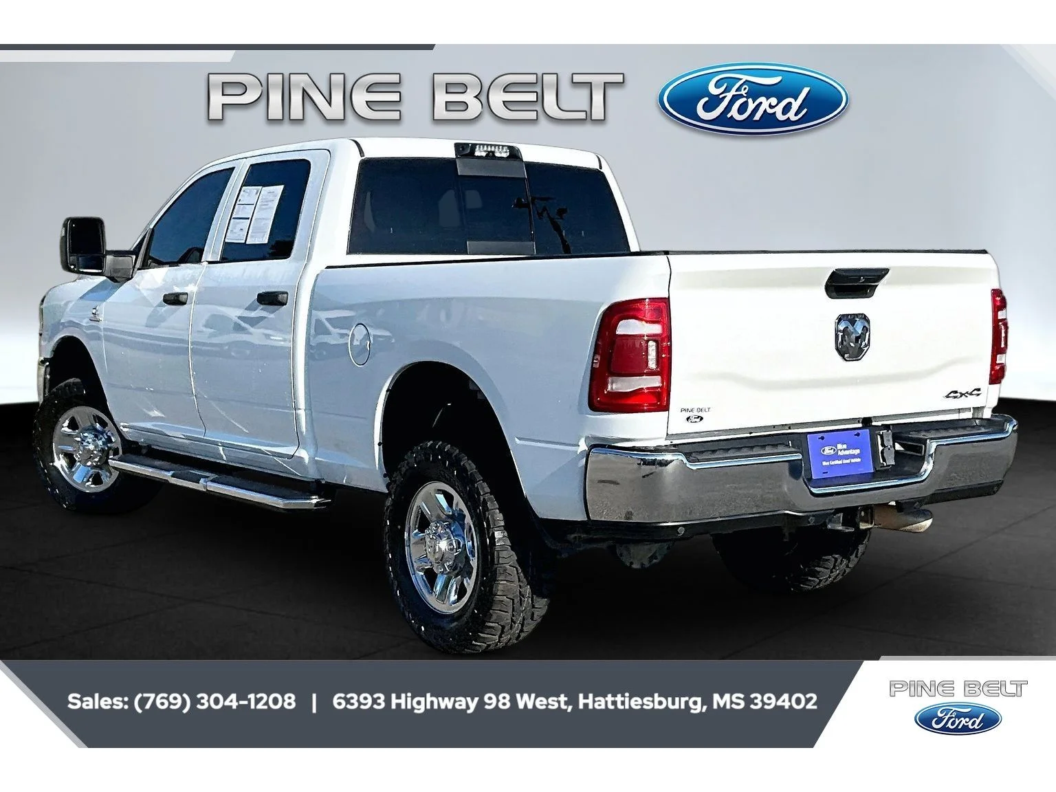 Used 2023 Bright White Clearcoat Ram Tradesman image 2