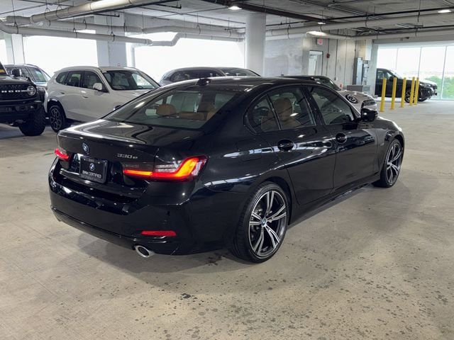 Certified Used 2023 Black Sapphire Metallic BMW 330e iPerformance image 8