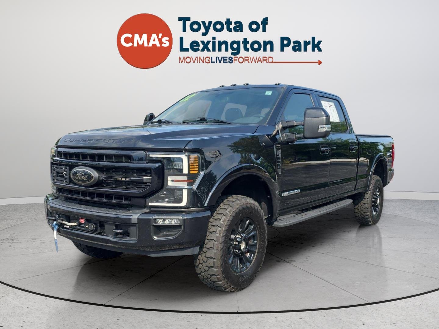 Used 2022 Agate Black Ford Lariat image 3