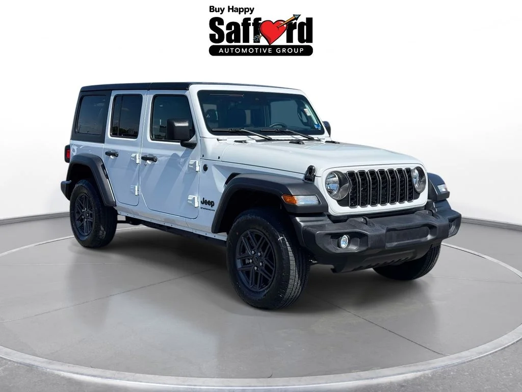 Used 2024 White Jeep Sport S image 9