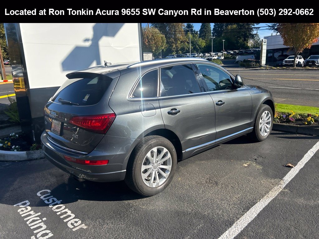 Used 2015 Monsoon Gray Metallic Audi 2.0T Premium Plus image 3