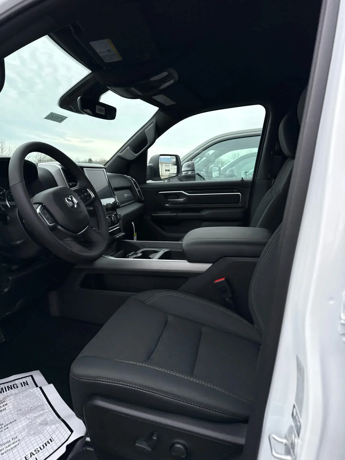 New 2026 Bright White Clear-Coat Exterior Paint RAM Big Horn image 8