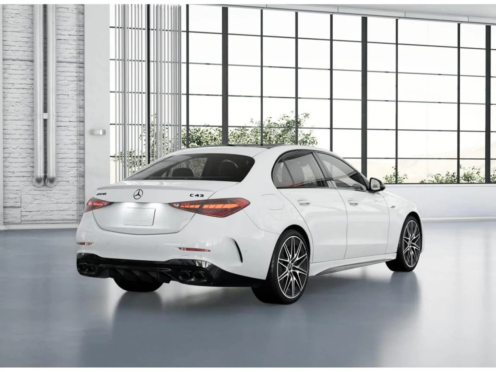 New 2026 Polar White Mercedes-Benz AMG® C 43 4MATIC Sedan image 20
