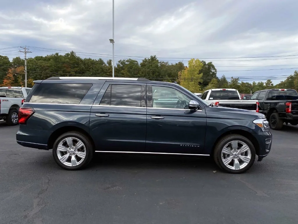 Used 2024 Blue Metallic Ford Platinum image 2