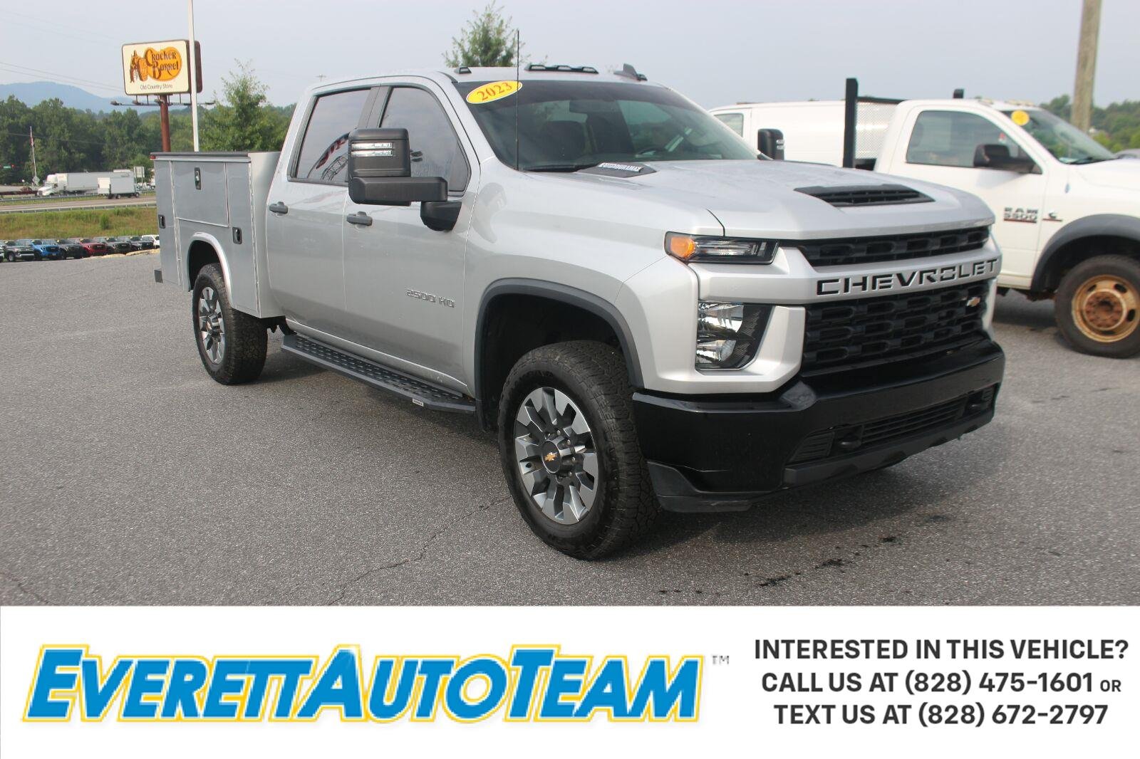 Used 2023 Silver Ice Metallic Chevrolet Custom image 1
