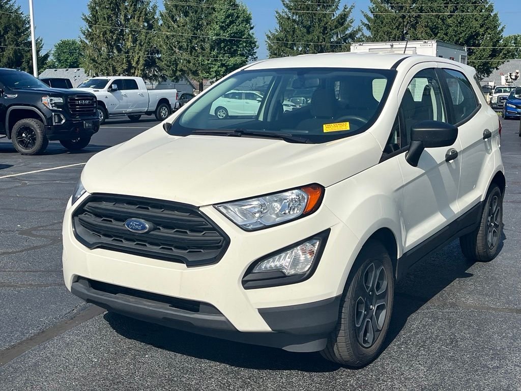 Used 2021 Ford EcoSport S with VIN MAJ3S2FE6MC422774 for sale in Troy, OH