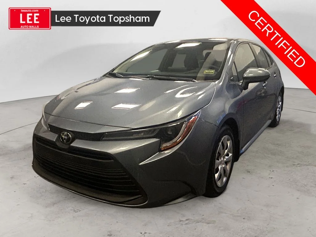 Certified Used 2024 Celestite Toyota LE image 1
