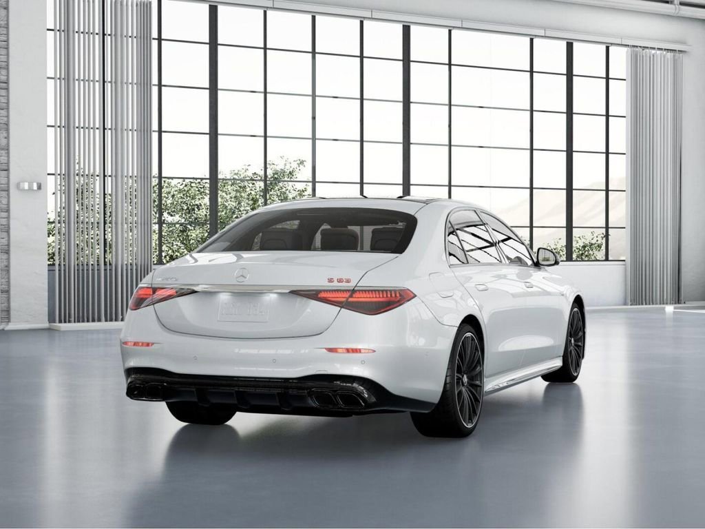 New 2026 MANUFAKTUR Moonlight White Metallic Mercedes-AMG S 63 E AMG® image 65