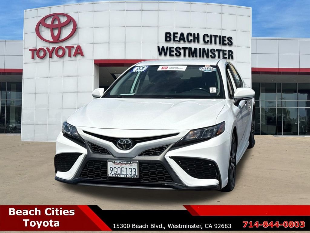 Certified Used 2023 White Toyota SE image 5