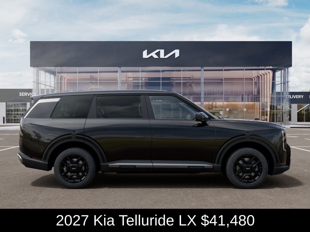 New 2027 Ebony Black Kia LX image 8