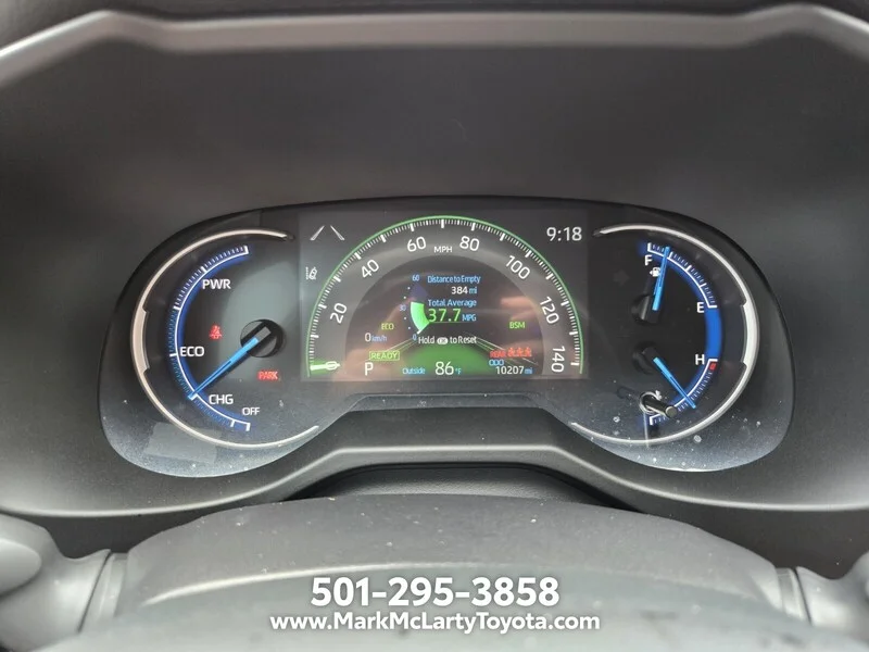 Used 2025 Magnetic Gray Metallic TOYOTA HYBRID XLE AWD image 26