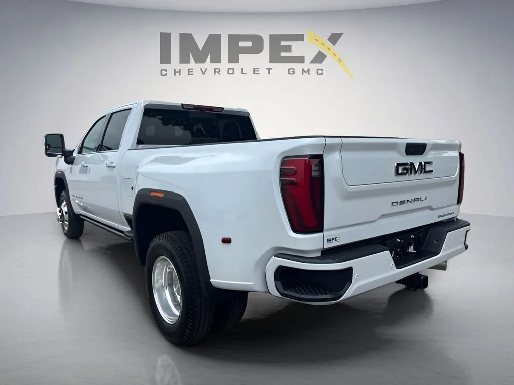 New 2026 Glacier White Tricoat GMC Denali Ultimate DRW image 3