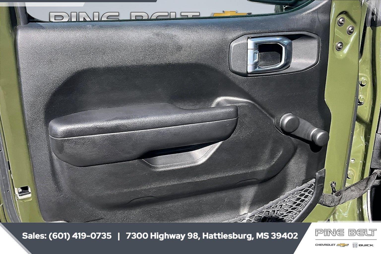 Used 2023 Green Jeep 2-Door Willys Sport 4x4 image 17