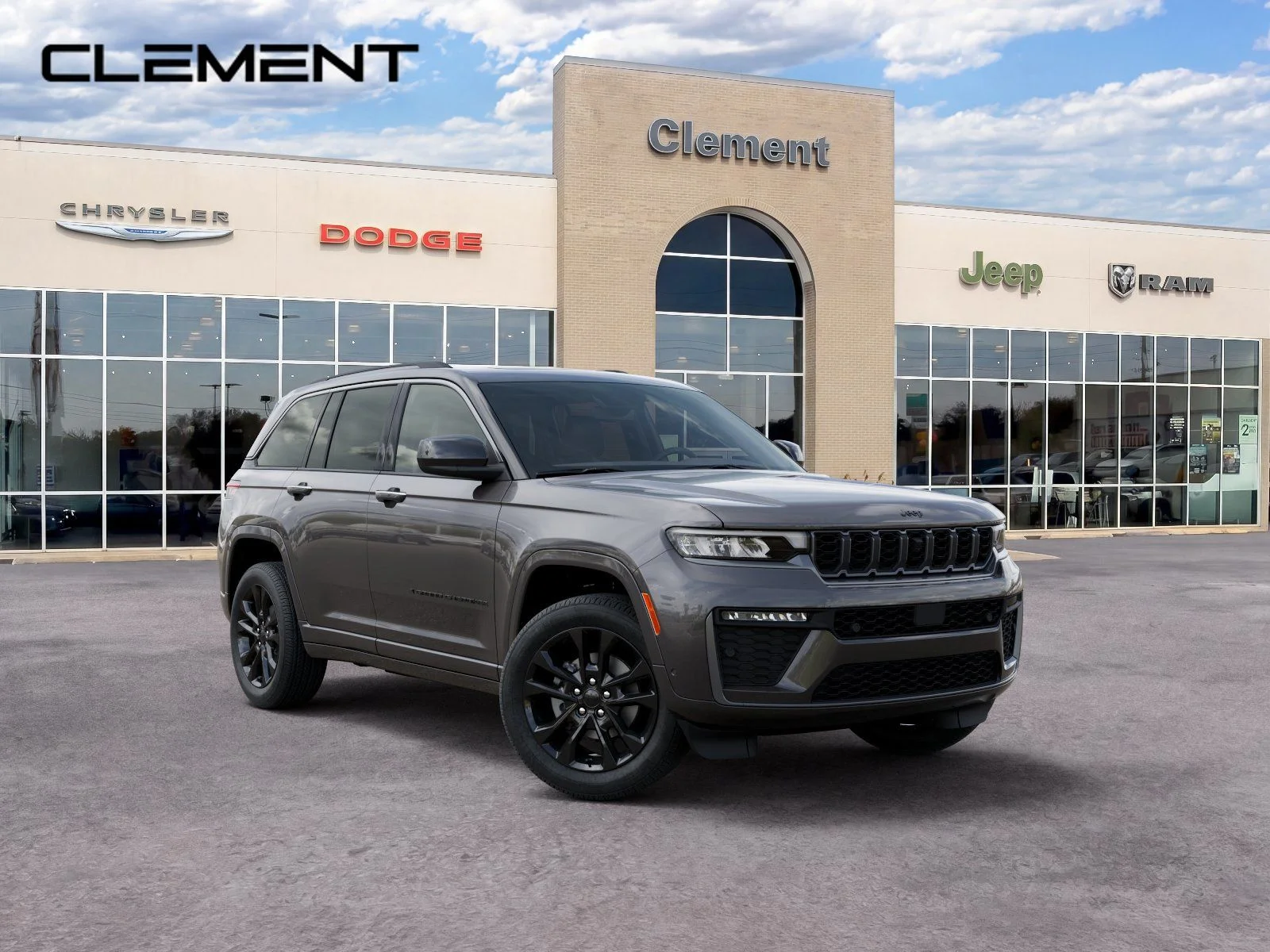 New 2026 Baltic Gray Metallic Clear-Coat Exterior Paint Jeep Limited Reserve image 6