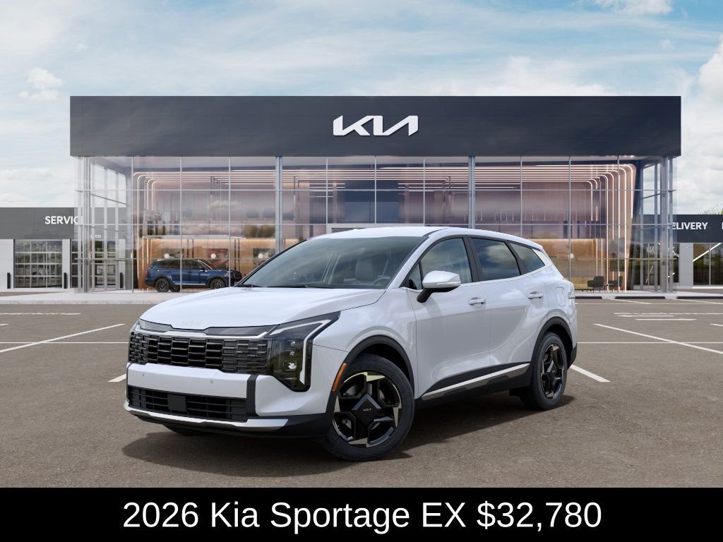 New 2026 Glacial White Pearl Kia EX image 2